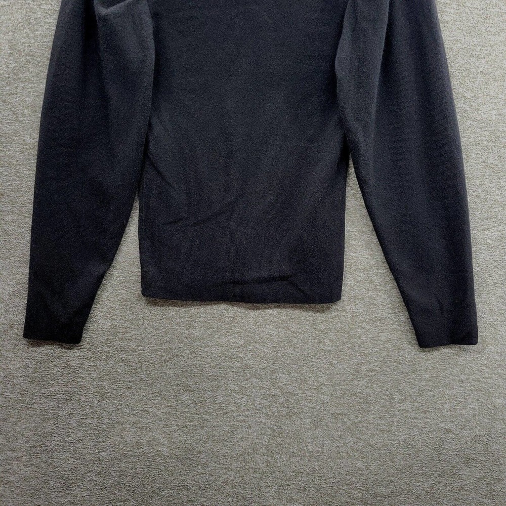 Lea + Viola Women's Medium Ribbed Puff Sleeve Pullover Sweater NWT (MSRP $110) - Picture 6 of 12